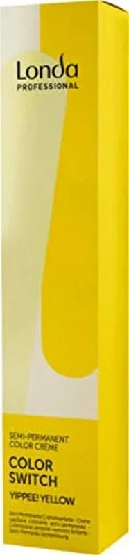 Londa professional color switch semi permanent color creme yippee! yellow 80 ml