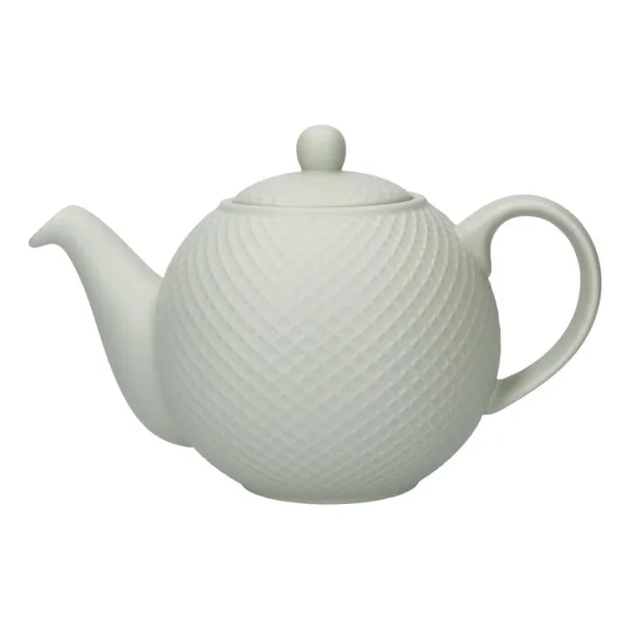 London Pottery Globe – Tetera texturizada (4 tazas), color verde