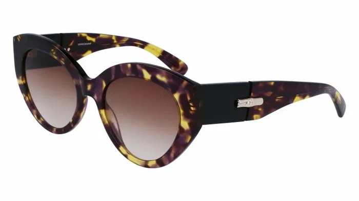 LONGCHAMP Lo722s Gafas, Tokyo Purple Havana, 54/20/140 para Mujer
