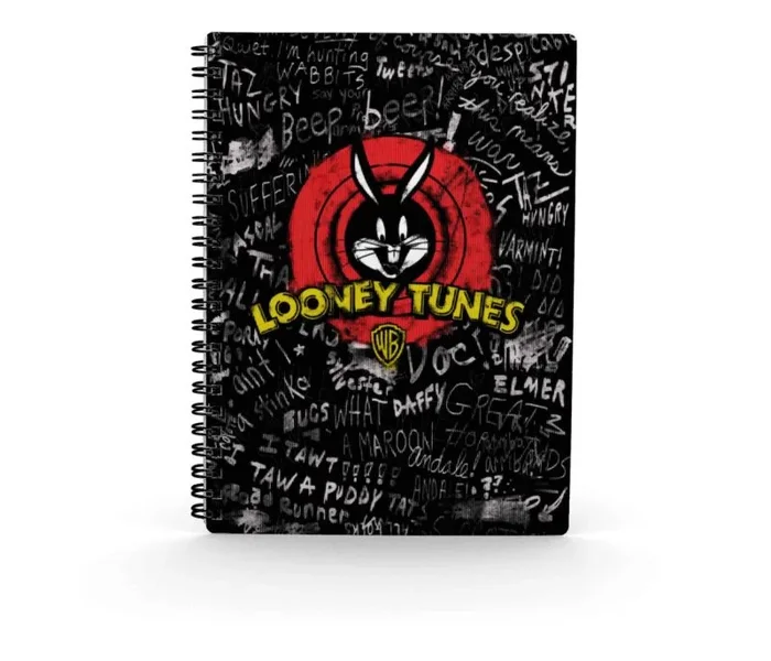 LOONEY TUNES LIBRETA EFECTO 3D CARA BUGS