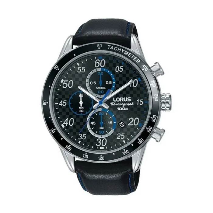 LORUS Reloj Analógico para Hombre de Cuarzo con Correa en Cuero RM341EX9