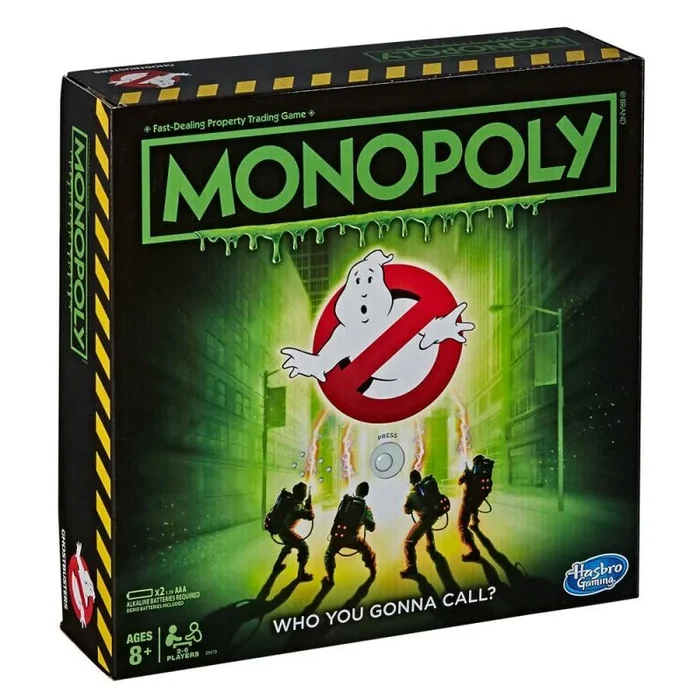 Los cazafantasmas juego de mesa monopoly *edición inglés*