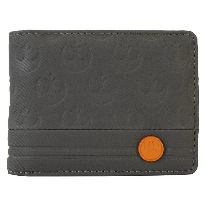 Loungefly Collectiv Star Wars Rebel Alliance The Minimalst – Cartera Gris
