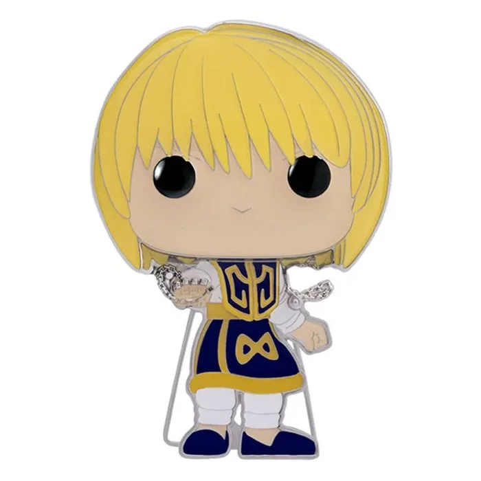 Loungefly POP! Large Enamel Pin HUNTERxHUNTER: Kurapika – Hunter X Hunter (HXH) Pins de Esmalte- Broche Coleccionable – para Mochilas Y Bolsos – Idea de Regalo- Mercancia Oficial – Anime Fans