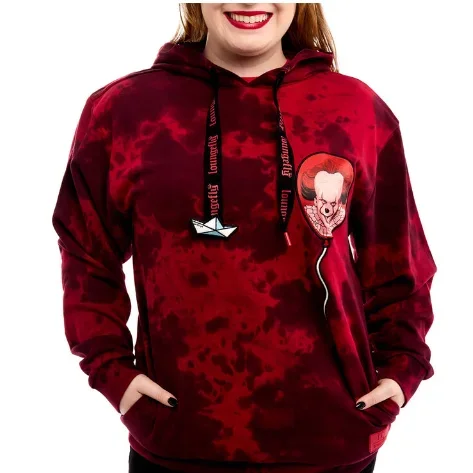 Loungefly Warner Brothers IT Pennywise – Sudadera con capucha, talla L