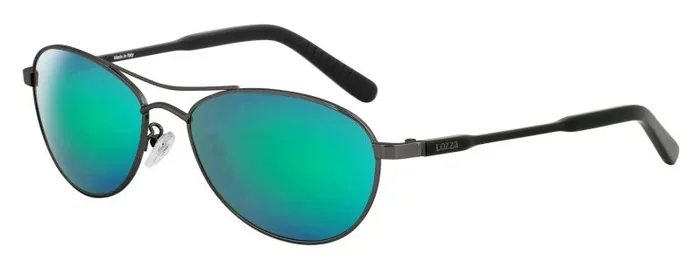 Lozza S0353743 Gafas, Marrón, 58 mm Unisex Adulto