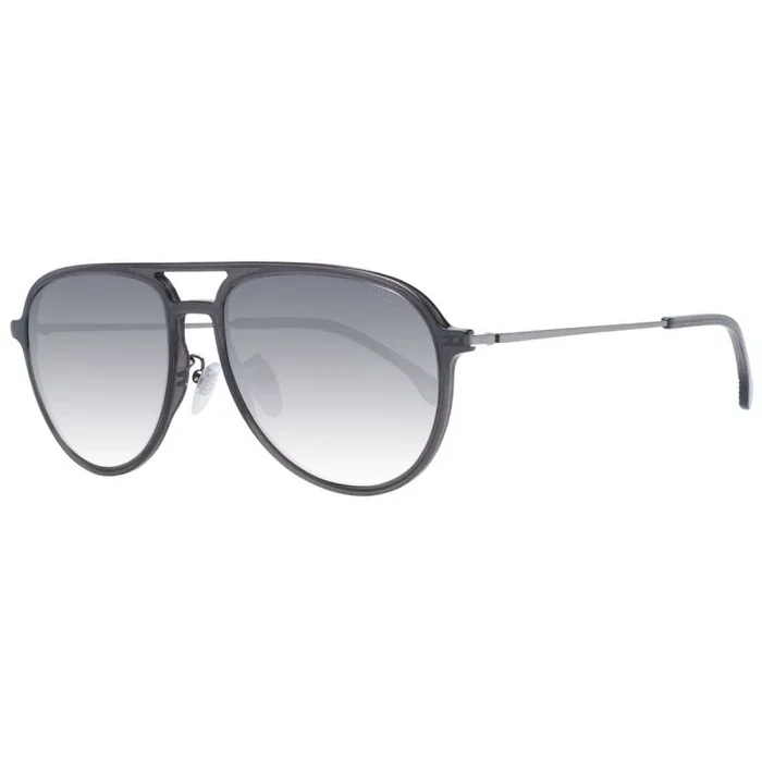 Lozza Sl4209m Gafas de Sol, Shiny Khaki Green 06S9, 58 cm Unisex Adulto