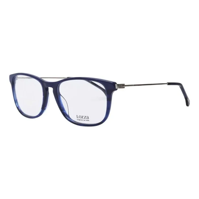 Lozza Vl4147 Gafas de Sol, Color: Azul, 53 cm Unisex Adulto