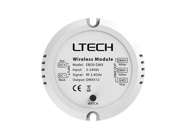 Ltech CHLSC31RX Sistema multizona, Receiver To Dmx Output