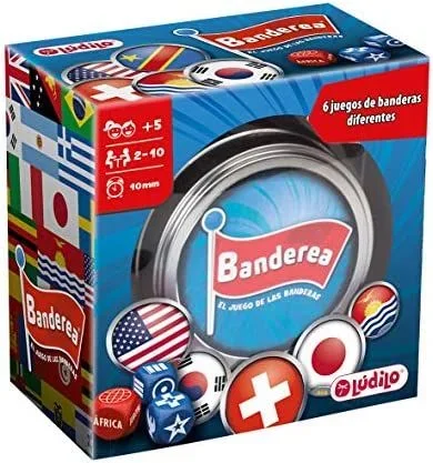 Ludilo – Banderea | Juegos Educativos NiÑos 5 Años O Más | Juegos De Cartas De 2 A 10 | Juegos Infantiles Y Adultos | Juego Cartas De 30 Min | Juego Cartas Niños Y Adultos