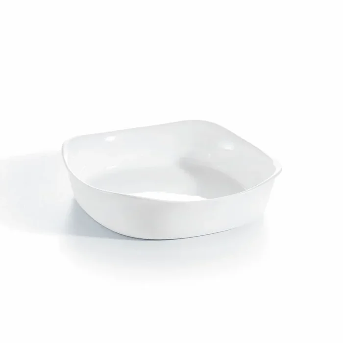 Luminarc Smart Cuisine Fuente Horno Cuadrada Opal 20cm Blanco