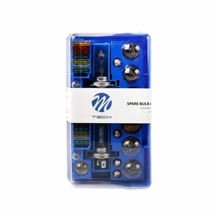 M-Tech ESTUCHE BOMBILLAS HALOGENA S DE RECAMBIO CON 2X H7