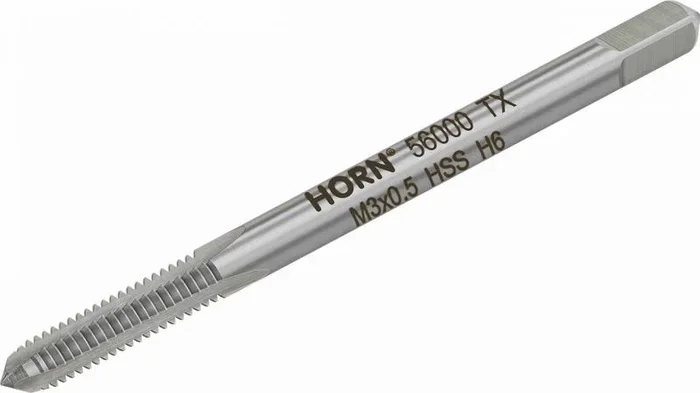Machuelo de máquina M6x1,0mm, Artpol, para roscado preciso en metales, herramienta robusta y precisa para trabajos industriales y mecánicos de alta demanda.