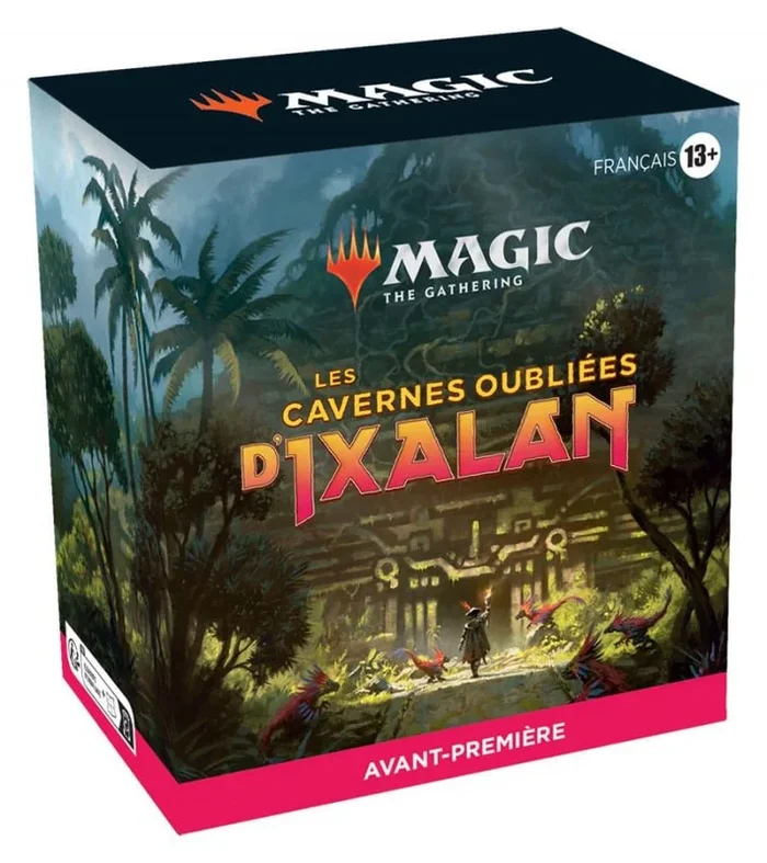 Magic the gathering les cavernes oubliées d’ixalan pack de presentación francés