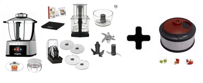 Magimix – Robot de cocina Cook Expert con cocción, multifunción, cromado satinado