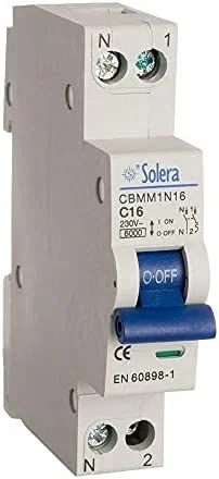 MAGNETOTERMICO SOLERA 1POLO+ NEUTRO 10A (ESTRECHO)