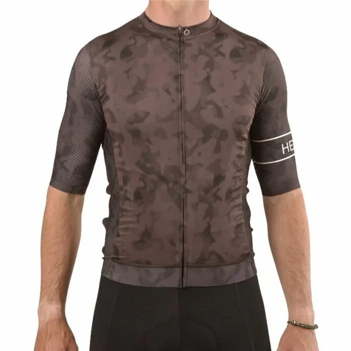 Maillot de ciclismo hemon prestiggio marrón s