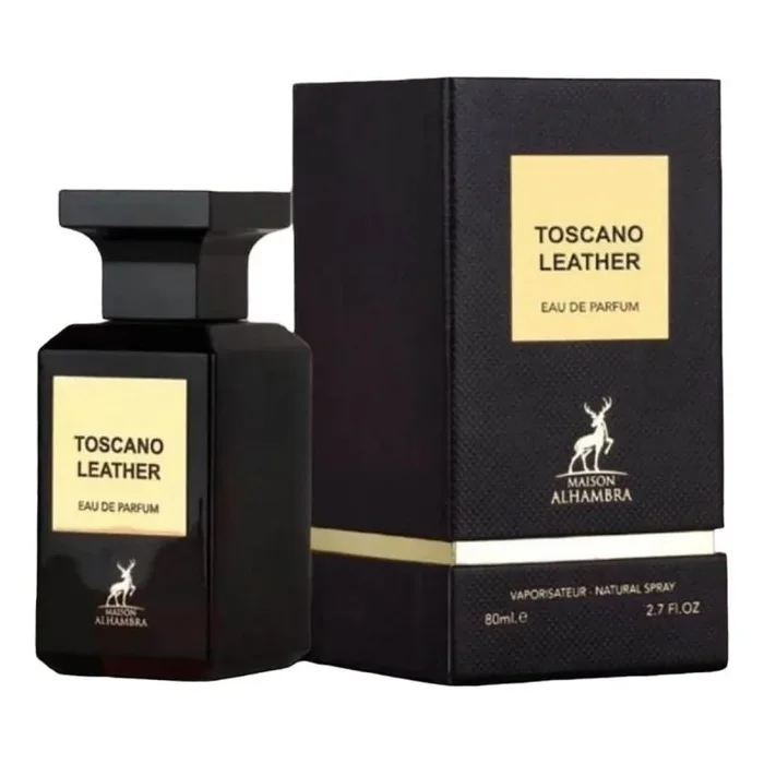 Maison alhambra toscano leather eau de parfum 80ml vaporizador