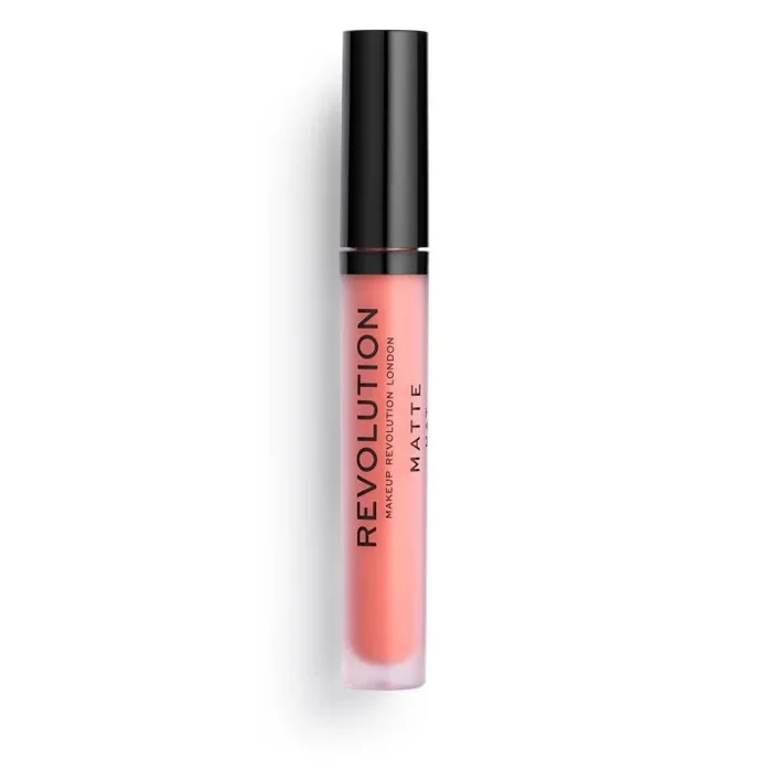 Makeup Revolution WLP-28559 Labial Líquido Mate RBF 107 | Vegano, Larga Duración, Acabado Profesional | 3 ml Color Intenso