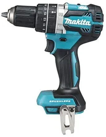 Makita DHP484RGJW taladro 2000 RPM Sin llave 1,2 kg Negro, Blanco
