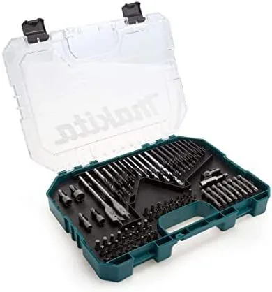 Makita E-15126 Zestaw wierteł i bitów 75szt ME-15126, Acero rápido, No Color