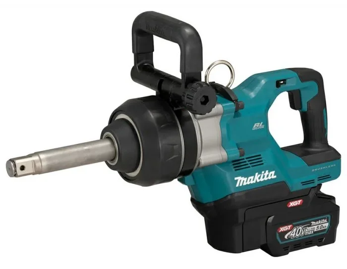 Makita klucz udar. 40v xgt tw008gm201 4000nm 1″ 2×5,0ah pierścień