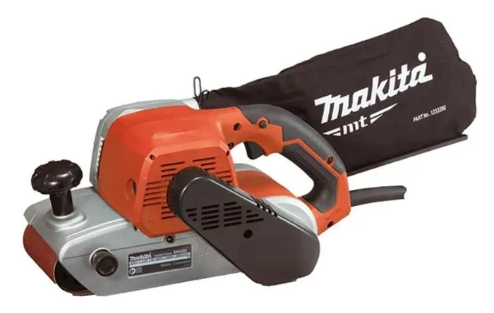 Makita m9400 lijadora portátil lijadora de banda naranja, plata 940 w