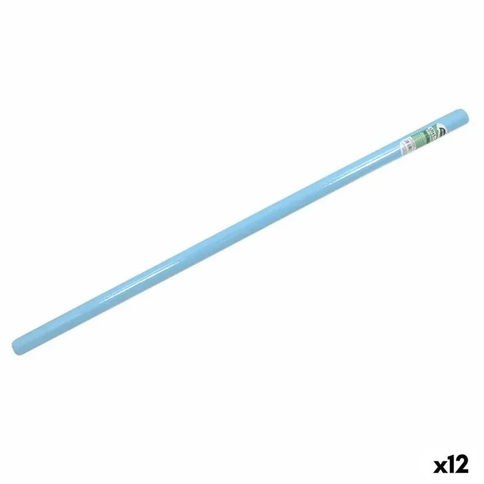 Mantel en rollo algon papel azul 120 x 500 cm (12 unidades)