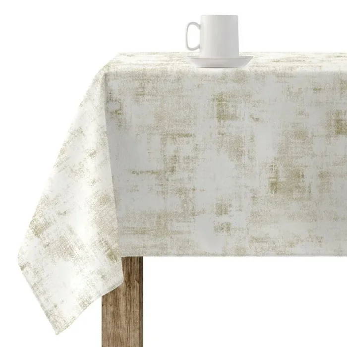 Mantel resinado antimanchas belum texture gold multicolor 200 x 150 cm