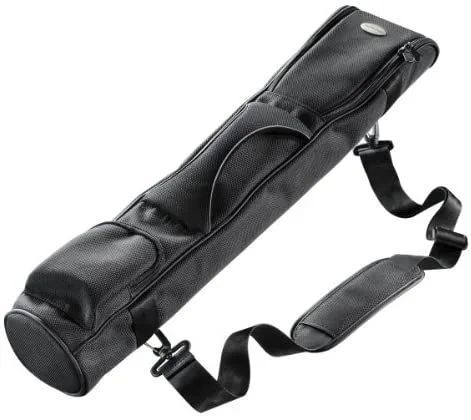 Mantona 18649 – Bolso Acolchado para trípodes de 63 cm (Incluye Correa), Color Negro