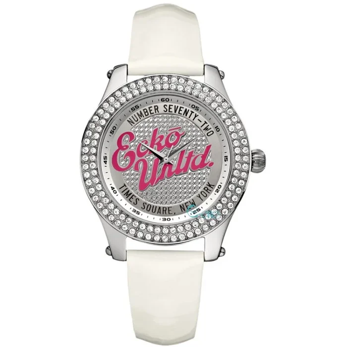 Marc Ecko Reloj Mujer Analogico Cuarzo con Correa de Piel E10038M2
