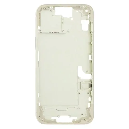 Marco Central Apple iPhone 15 Plus Placa de Bisel con Teclas Laterales y Bandeja Tarjetas (Amarillo) Versión Ce UE