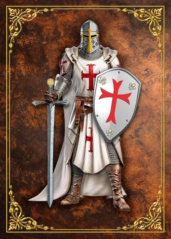 Marco De Resina Templario Blanco 10.8×15