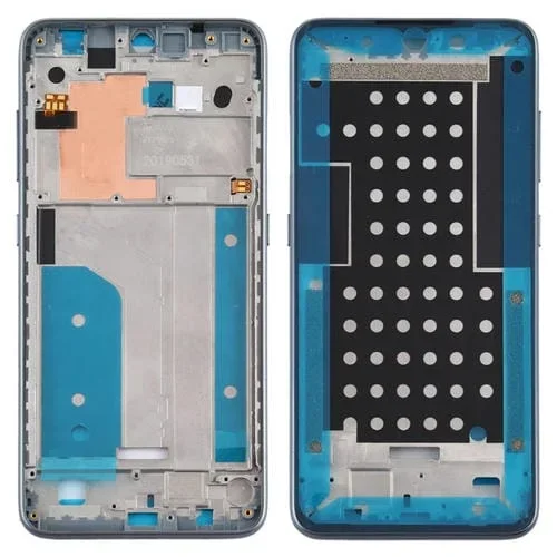 Marco Medio Nokia 7.2 / 6.2 Modelos TA-1196 TA-1198 TA-1200 TA-1187 TA-1201 (Plateado)