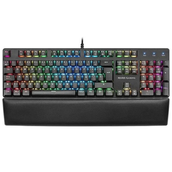 Mars gaming teclado mecánico mk5bfr rgb azul