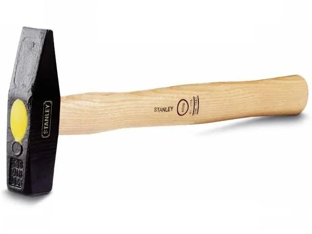 Martillo de Ladrillo Stanley 1-51-173 0.66lbs, para albañilería, cabezal de acero aleado, mango de madera de fresno con agarre texturizado, cumple con norma DIN 1041