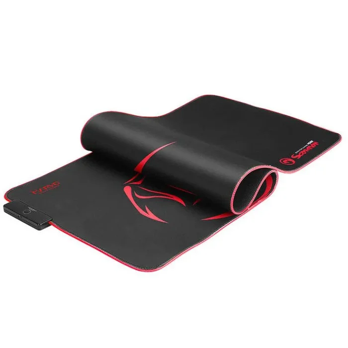 Marvo MG010 Alfombrilla de ratón para juegos Negro, Rojo