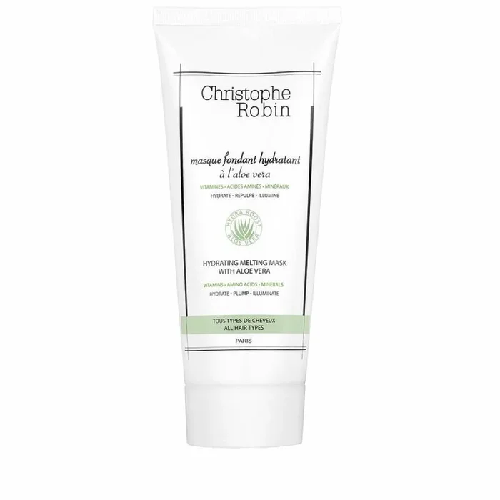 Mascarilla capilar christophe robin hidratante aloe vera (200 ml)