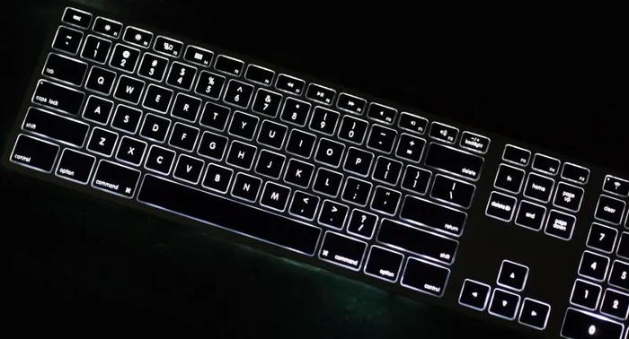 Matias keyboard aluminum mac bluetooth backlight space gray