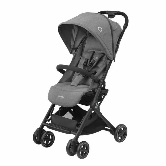 Maxi-Cosi Lara2, Silla de Paseo Ligera, 0-4 años, 0-22 kg, Silla Paseo Bebe, Silla Paseo Compacta, 3 Reclinaciones, Reclinación Total, Plegado Automático, Bandolera, Select Grey