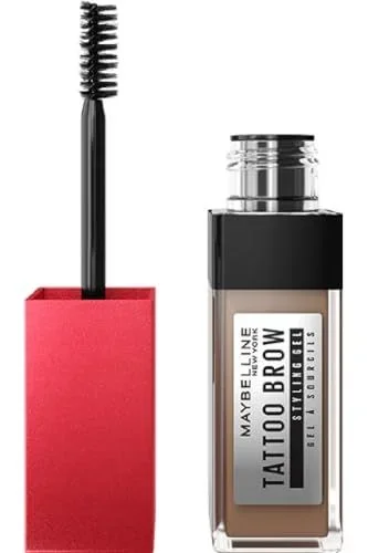 Maybelline New York Tattoo Brow Gel, Cejas Rellenas a prueba de Todo en 1 paso, Tono 250 Blonde