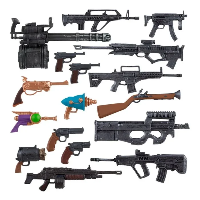 Mcfarlane toys accesorios para figuras pack 2 deluxe