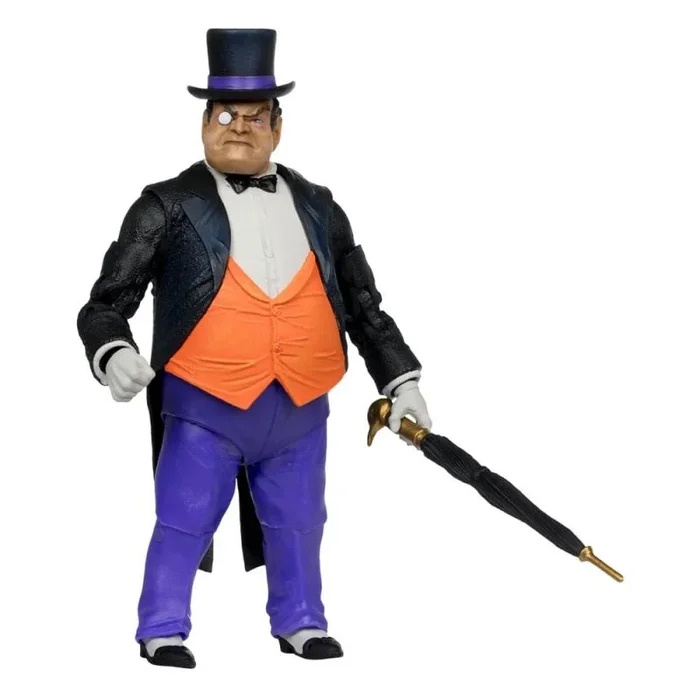 McFarlane Toys DC Collector Edition – Figura de acción The Penguin WV4#12 de 7 Pulgadas con Accesorios y Tarjeta de Arte