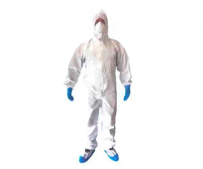 Medical wear traje integral epi de protección contra agentes biológicos talla l
