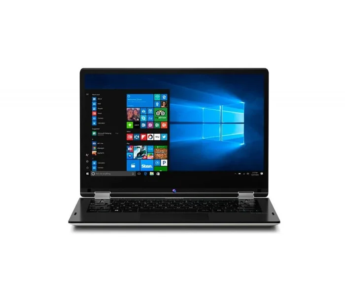 Medion e3213-md60784 negro portÁtil 13.3» fhd tÁctil abatible/n3350 1.10ghz/emmc 64gb/4gb ram/w10