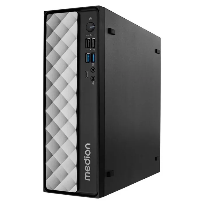 MEDION PC Sobremesa T80. Intel Core i5-12450H. 16GB RAM. 512GB SSD. Wi-Fi 6E. Windows 11. Diseño Potente. Color Negro. MD35423., Incluye Programa de Fiabilidad