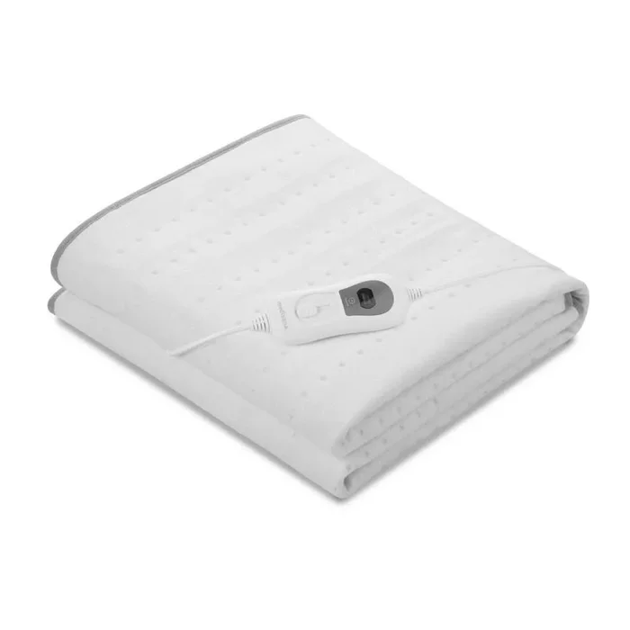 medisana HU 666 calientacamas, 150 x 80 cm, desconexión automática, protección contra sobrecalentamiento, 3 ajustes de temperatura, lavable, apto para todo tipo de colchones