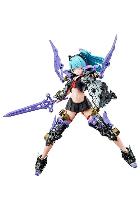 Megami device maqueta plastic model kit 1/1 buster doll knight darkness claw 16 cm