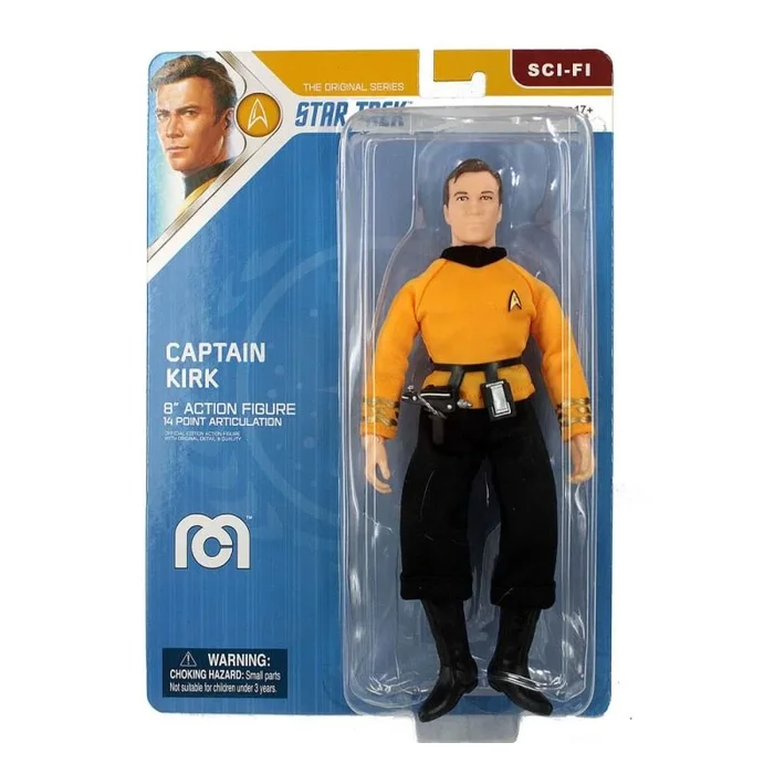 MEGO Star Trek Captain Kirk – Figura de acción 8 Pulgadas, Multicolor