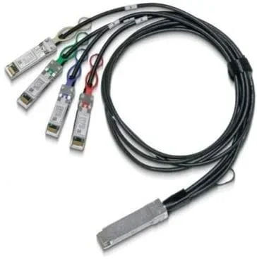 Mellanox LinkX – Cable de conexión directa 100GBase QSFP28 para SFP28, 1,5 m, cobre híbrido, fibra óptica, SFF-8402, SFF-8665/SFF-8636/IEEE 802.3by